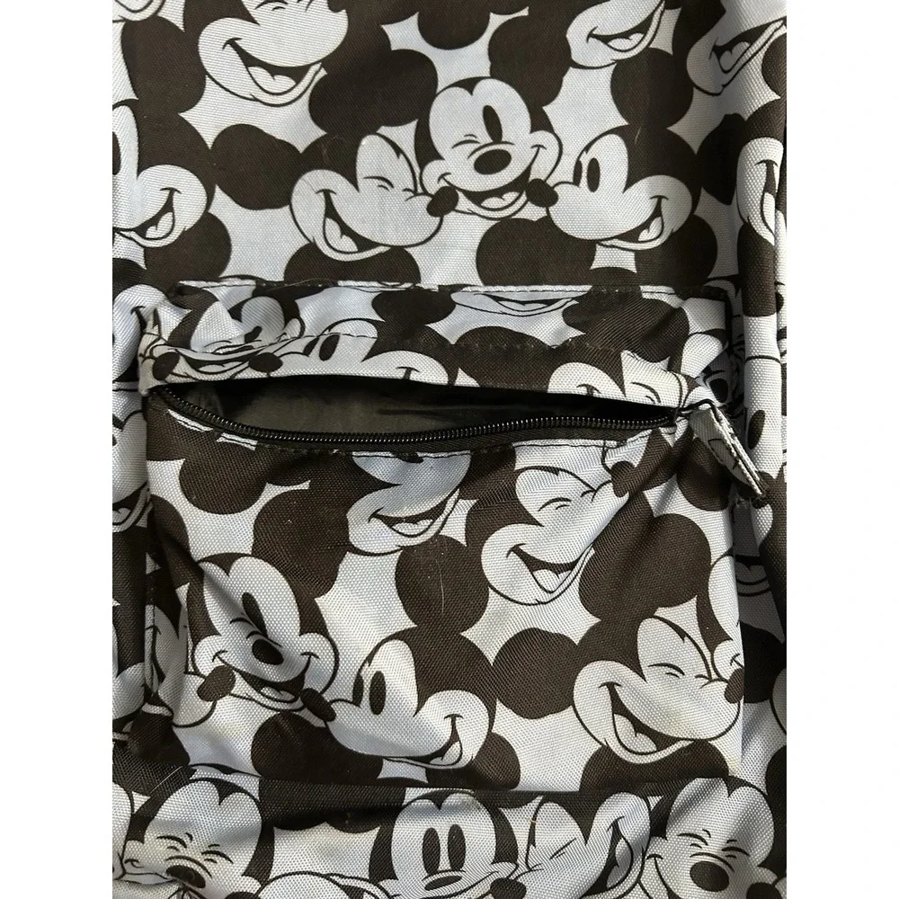 Disney Mickey Mouse Expressions Backpack All Over Print Blue & Black